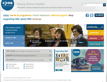 Tablet Screenshot of cpas.org.uk